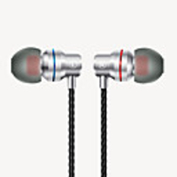 Wired In-ear Earphone 3.5mm Audio Jack Stereo with Microphone with Volume Control for Sport Fitness