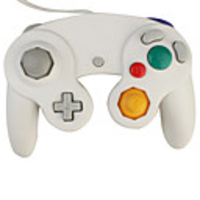 Wired Shock Game Controller for Nintendo GameCube NGC and Wii (White)