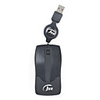 Wired USB Retractable Optical Mouse (Assorted Colors)