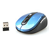 Wireless 2.4 GHz USB Optical Mouse (Blue)