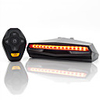 Wireless Bike-Tail LED Light Smart USB Rechargeable Remote Turn Bicycle Rear Laser Signal-light