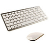 Wireless Bluetooth Keyboard Wireless Bluetooth Mouse (White)