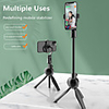 Wireless Bluetooth Selfie Stick Foldable Mini Tripod Expandable Monopod With Remote Control For IOS Android For Samsung HuaWei XiaoMi