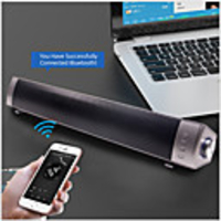Wireless Bluetooth Speaker Soundbar Subwoofer 3D Stereo Music Surround Loudspeaker Support TF Card AUX For Android iPhone