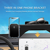 Wireless Car Charger Storage box Phone Holder 3 in 1 Function 15W Qi Auto-Clamping Car Chaging Mount for iPhone 13/13 Pro/12/12 Pro/11/11 Pro/ 11Pro Max/Xs Max/Xs/XR/X/ 8/8 Samsung S21 /S20 /S10 miniinthebox