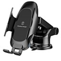 Wireless Car Charger10W7.5W5W Fast Charging Auto-Clamping MountWindshield Air Vent Phone Holder Compatible For iPhone11 ProMaxXsMAXXSXRX8 8 Samsung S10S9S8 Includes Suction Cup And Air Outlet Holder