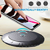 Wireless Charger Ultra-Thin Portable Charger Qi Fast Mobile Charger For SamsungFor IPhone XS XS Max XR Fast Charger