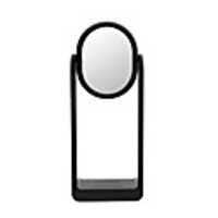 Wireless Charger With Multifunctional LED Smart Touch Desk Lamp Makeup Mirror 360 Rotation 3000K Brightness Fast Charging