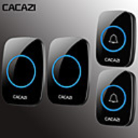 Wireless doorbell two tow two wireless pager intelligent electronic music doorbell home doorbell