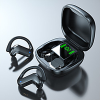 Wireless Earbuds Earhook Bluetooth 5.0 Stereo Earphones Workout True Wireless Headphones IPX5 Auto Pairing Sports LED Power Display-LITBest MD03 miniinthebox