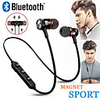 Wireless Earphones Sport Neckband Magnetic Bluetooth5.0 Earphones Stereo Earbuds Music Metal Headphones With Mic For All Phones