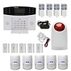 Wireless GSM Burglar Alarm Mobile Phone Card infrared Home Alarm door and window Home Alarm Systems / Alarm Host / Door Window Sensor GSM Android / iOS Platform GSM