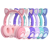 Wireless Headphones Cat Ear Cute Girls Kids Gift Color LED Headset Bluetooth 5.0 Stereo Dual Drivers Auto Pairing Headsets miniinthebox