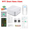 Wireless Intelligent Home Alarm Household Alarm Door and Window Body Movement Wifi Alarm Set