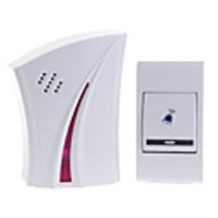 Wireless LED Flashing Doorbell (Ding-Dong Music)