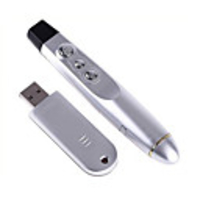 Wireless Mini RF Remote Presenter Pen with Laser Pointer