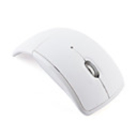 Wireless Mouse USB 2.4GHz Nano Receiver (White)