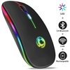 Wireless Mouse Bluetooth RGB Rechargeable Mouse Wireless Computer Silent Mause LED Backlit Ergonomic Gaming Mouse For Laptop PC miniinthebox