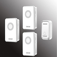 Wireless One to Three Doorbell Music / Ding dong Non-visual doorbell miniinthebox