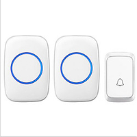 Wireless One to Two Doorbell Music / Ding dong Non-visual doorbell