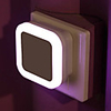 Wireless Sensor LED Night Light EU Plug Mini Square Night Lights For Baby Room Bedroom Corridor Lamp