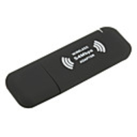 Wireless USB Network Dongle (54Mbps,  Black)