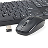 Wireless USB Optical Keyboard and Mouse Combo (Black)