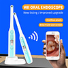 Wireless Wifi Oral Dental Endoscope 8 adjustable led lights Intraoral Camera HD Video For ios android Teeth Inspection endoscope