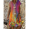 wish independent station amazon 2021 summer new positioning flower print women
