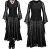 Witch Retro Vintage Victorian Vacation Dress Dress Masquerade Women