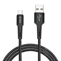 WiWU Micro USB USB C Cable High Speed 2.4 A 1.2m(4Ft) Nylon For Xiaomi HuaweiPhone Accessory miniinthebox