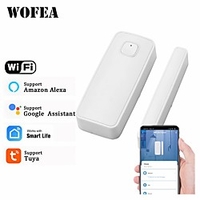 Wofea 433mhz / Wifi Wireless Window amp; Door Sensor Wifi Contact Magnetic Detector Smart Door Sensor Battery Not Included miniinthebox