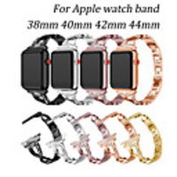 Woman For apple watch strap series 6 5 4 3 2 1 diamond bracelet 44mm 42mm 40mm 38mm apple watch stainless steel band