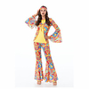 Women Dancing Masquerade Hippie Polyster Ice Silk Yellow Dress Headpiece miniinthebox
