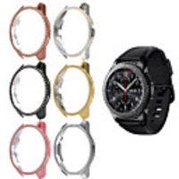 Women Diamond PC Protect Case For Samsung Galaxy Watch 46mm Cover Lightweight Bumper Thin Shell Accessories