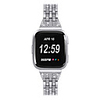 Women Diamond Watch Band for Fitbit Versa / Fitbit Versa Lite Bracelet Stainless Steel Strap Wristband