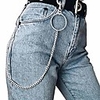 women pant chain,  men trousers jeans wallet pocket key chain pendants
