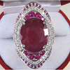 Women Promise Ring Aquamarine Classic Red Copper Joy Stylish Luxury 1pc 6 7 8 9 10 / Women
