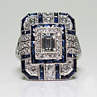 Women Ring Classic Blue Alloy European Trendy Romantic 1pc 6 7 8 9 10 / Women