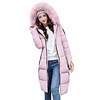 women solid casual thicker winter slim down lammy jacket coat overcoat, stylish female hooded outwear miniinthebox
