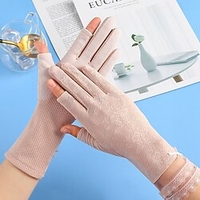 Women UV Sun Protection Driving Gloves Touchscreen Arm Sun Block Gloves for Outdoor Sports Summer Supplies miniinthebox