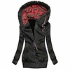 women winter warm zipper pocket long sleeve hoodie jacket coat miniinthebox