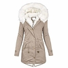 womens hooded warm winter thicken fleece lined parkas long coats (y4,  xxx-large) miniinthebox