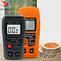 Wood Moisture Meter - Digital Moisture Detector Moisture Tester,  Pin-Type Water Leak Detector Damp Tester for Wood Firewood Paper Floor miniinthebox