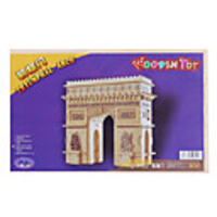 Wooden 3D Triumphal Arch Puzzle Toy
