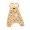 Wooden Alphabet Fridge Magnets Sticker Educational Toy, A Shaped