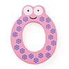 Wooden Alphabet Fridge Magnets Sticker Educational Toy, O Shaped