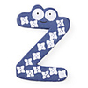 Wooden Alphabet Fridge Magnets Sticker Educational Toy, Z Shaped
