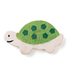 Wooden Cartoon Fridge Magnet,  Green Sea Turtle