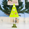 Wooden Felt Christmas Five-pointed Star Ornaments